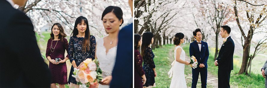 sakura kyoto japan elopement wedding photography F