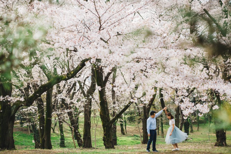 sakura tokyo japan pre wedding photography 27