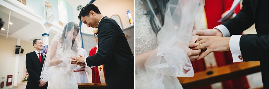 Church of our lady queen of peace wedding singapore amy wilson 3