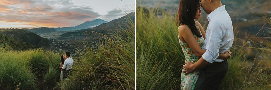 bali and mount batur kintamani pre wedding photography