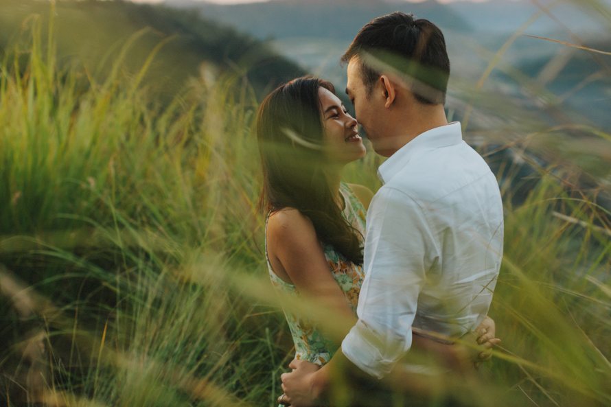 bali and mount batur kintamani pre wedding photography