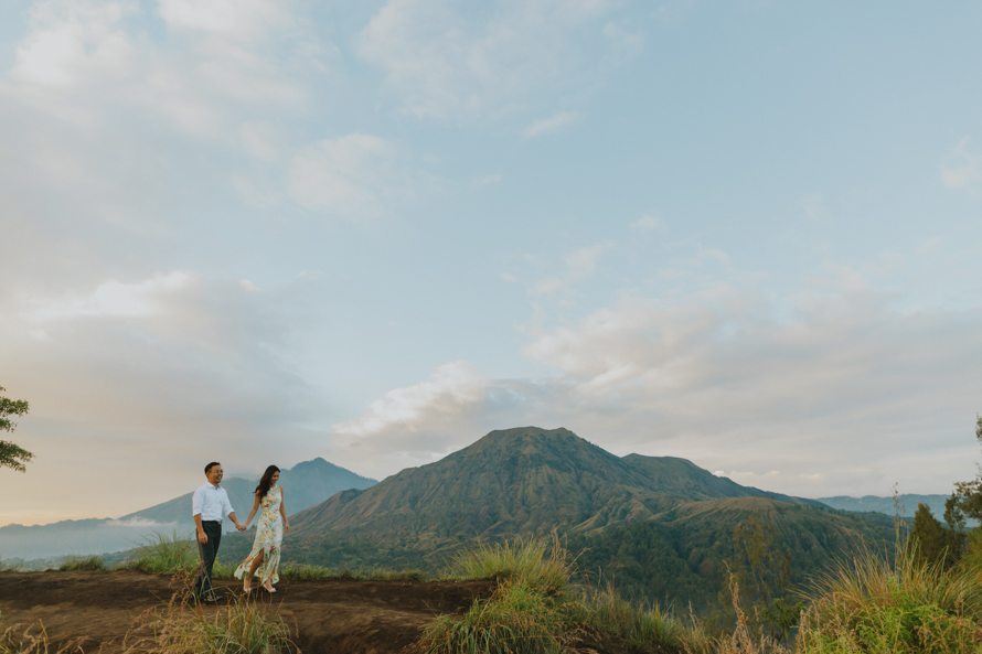 bali and mount batur kintamani pre wedding photography