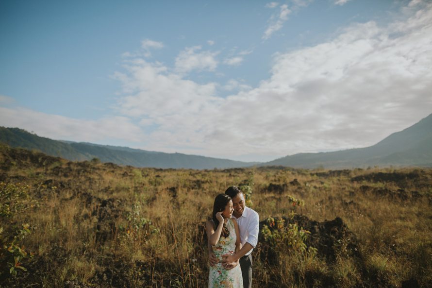 bali and mount batur kintamani pre wedding photography