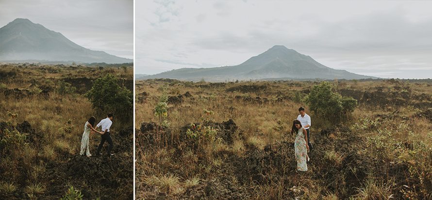 bali and mount batur kintamani pre wedding photography