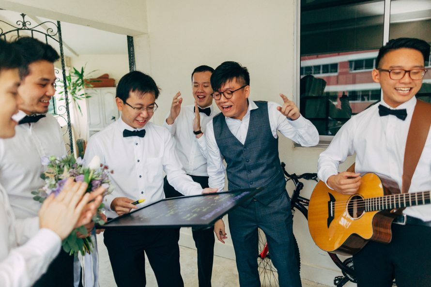 bedok lutheran church and swissotel singapore wedding photography