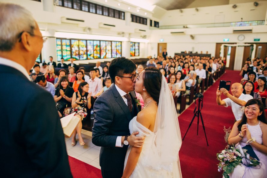 bedok lutheran church and swissotel singapore wedding photography
