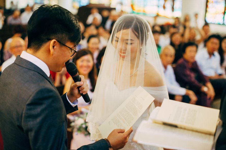 bedok lutheran church and swissotel singapore wedding photography