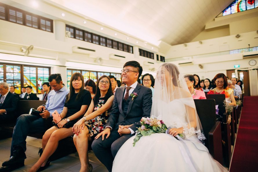 bedok lutheran church and swissotel singapore wedding photography