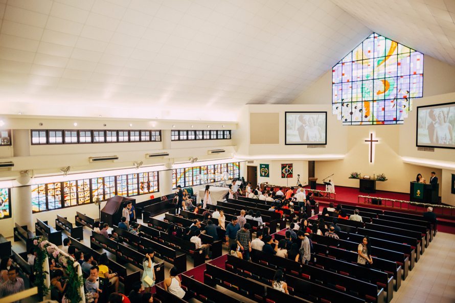 bedok lutheran church and swissotel singapore wedding photography