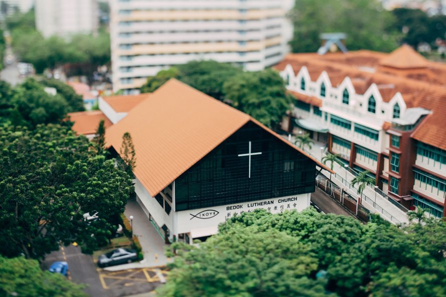 bedok lutheran church and swissotel singapore wedding photography