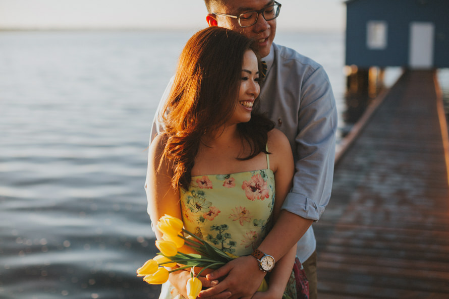 perth south coast road trip pre wedding photography