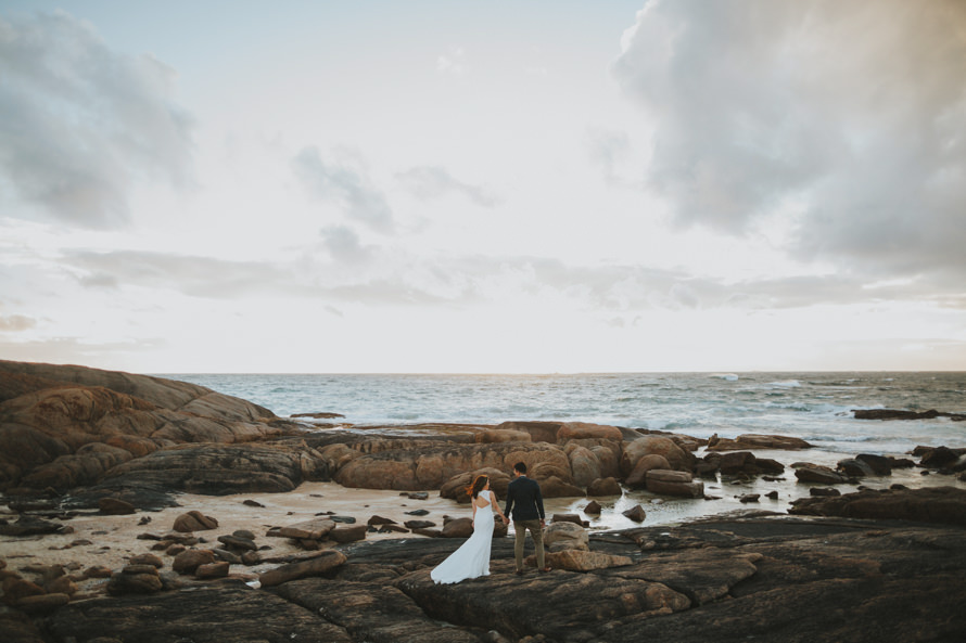 perth south coast road trip pre wedding photography