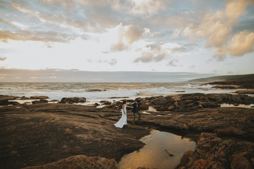 perth south coast road trip pre wedding photography