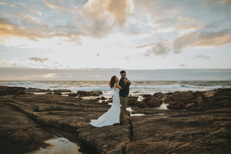 perth south coast road trip pre wedding photography