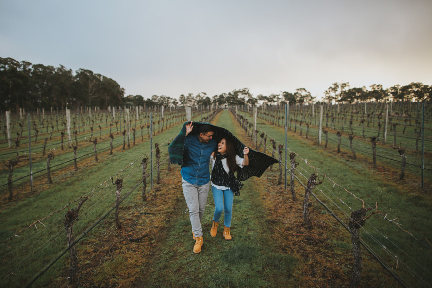 perth south coast road trip pre wedding photography