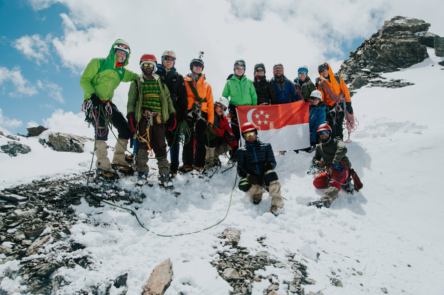 himalaya first ascent sutd mountaineering