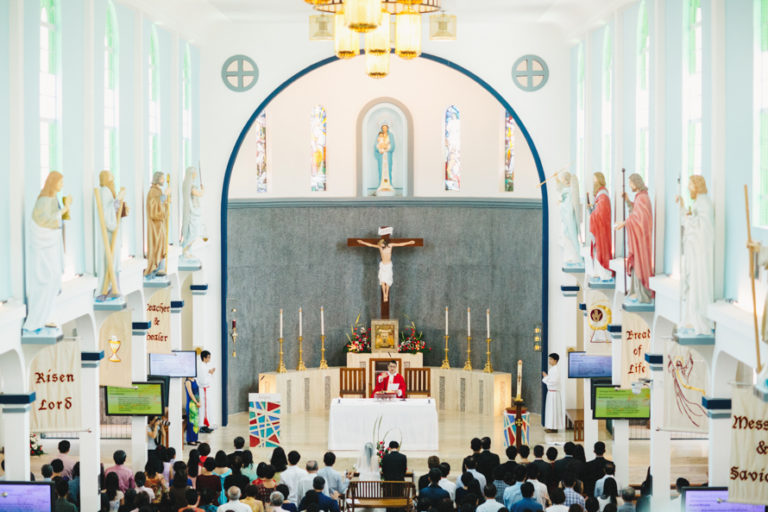Wilson + Amy // Church of Our Lady Queen of Peace and Singapore Island Country Club