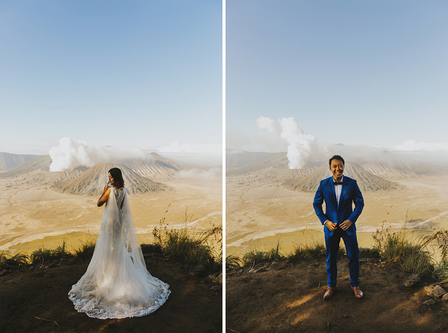 mount bromo and bali mountain pre wedding photography