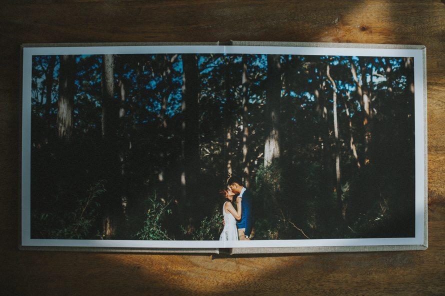fine art album - singapore wedding photography