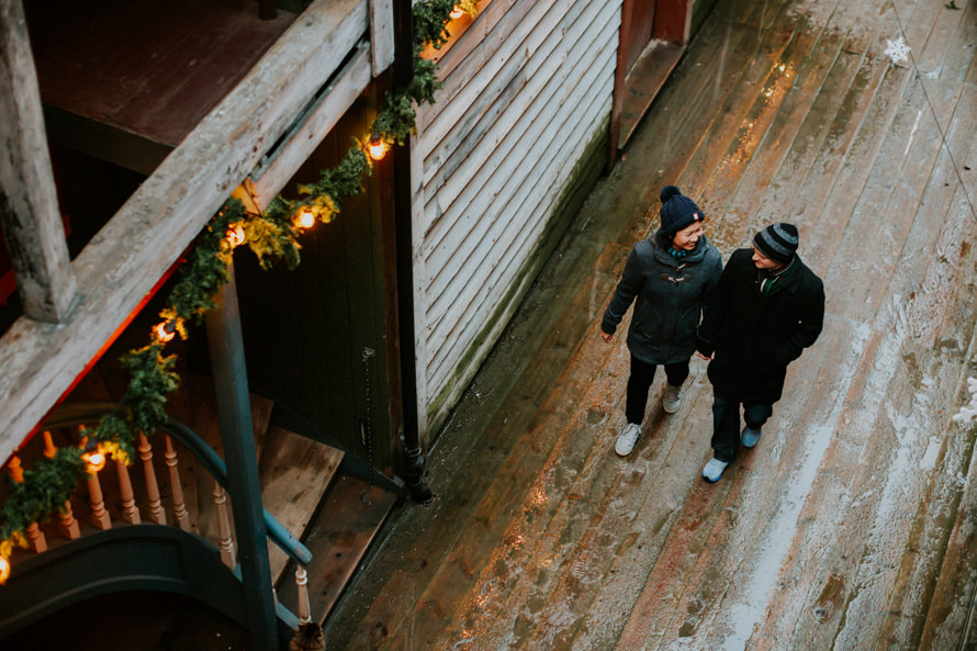 bergen norway winter pre wedding photography