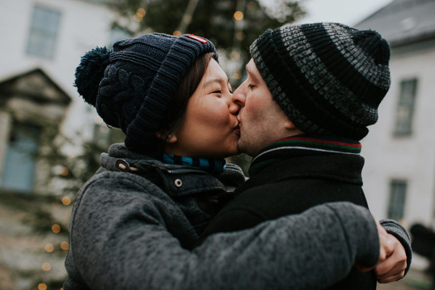 bergen norway winter pre wedding photography