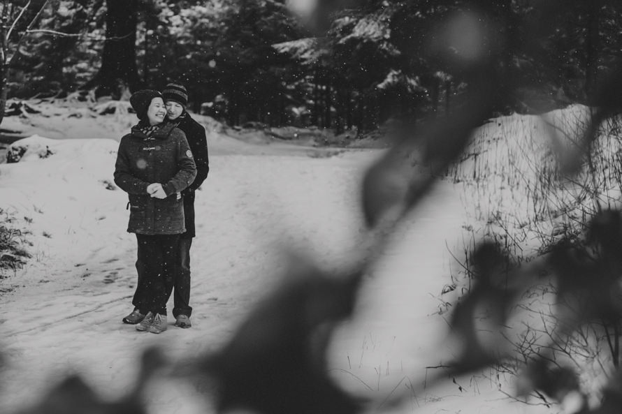 bergen norway winter pre wedding photography