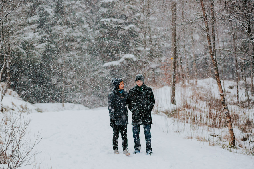 bergen norway winter pre wedding photography