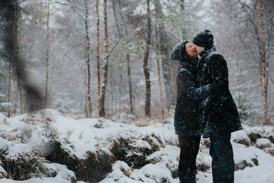 bergen norway winter pre wedding photography