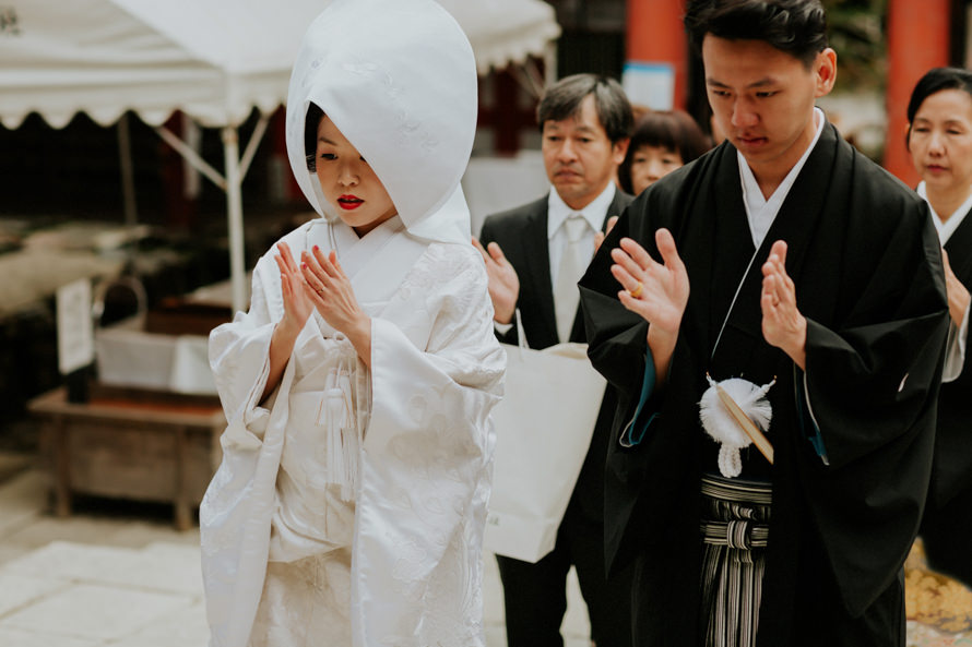 japanese shinto kyoto wedding photography