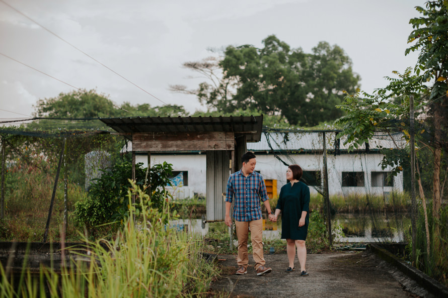 abandoned fish farm singapore pre wedding photography