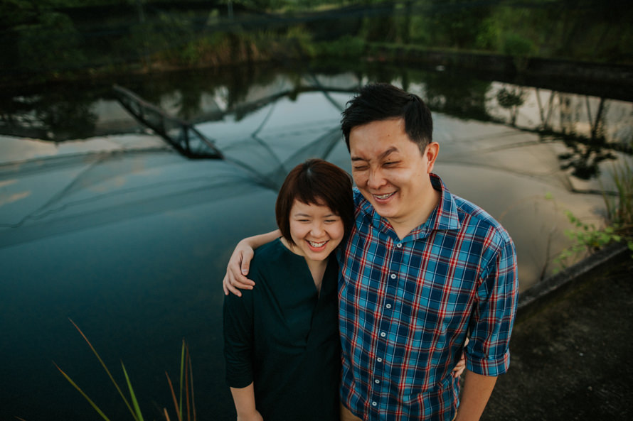 abandoned fish farm singapore pre wedding photography