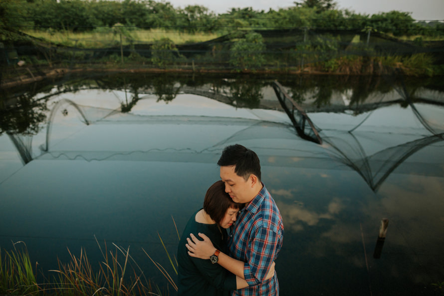 abandoned fish farm singapore pre wedding photography