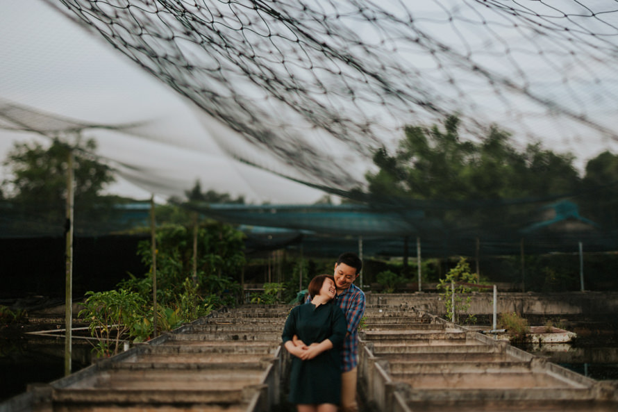 abandoned fish farm singapore pre wedding photography