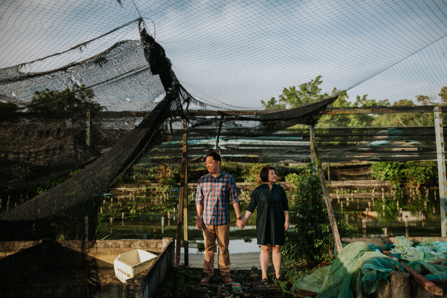 abandoned fish farm singapore pre wedding photography