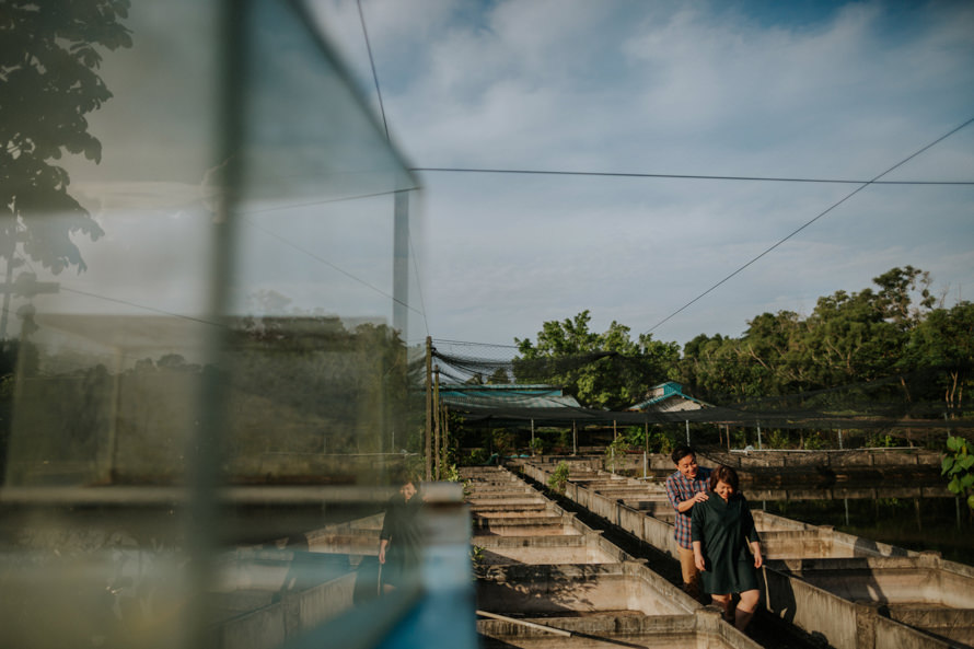 abandoned fish farm singapore pre wedding photography