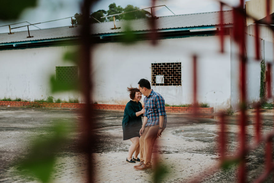 abandoned fish farm singapore pre wedding photography