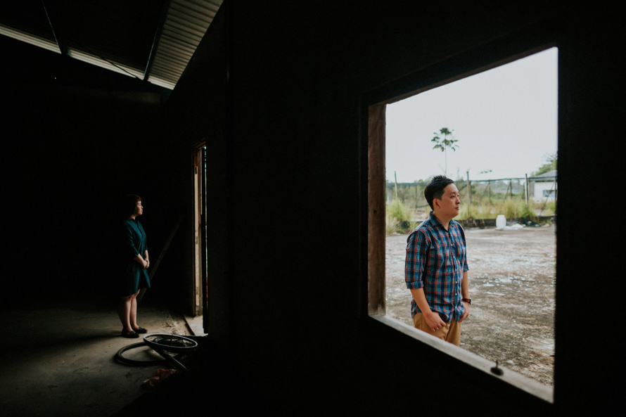 abandoned fish farm singapore pre wedding photography