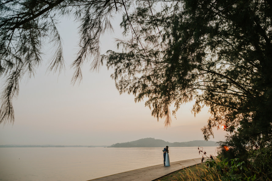 coney island sunrise singapore pre wedding photography