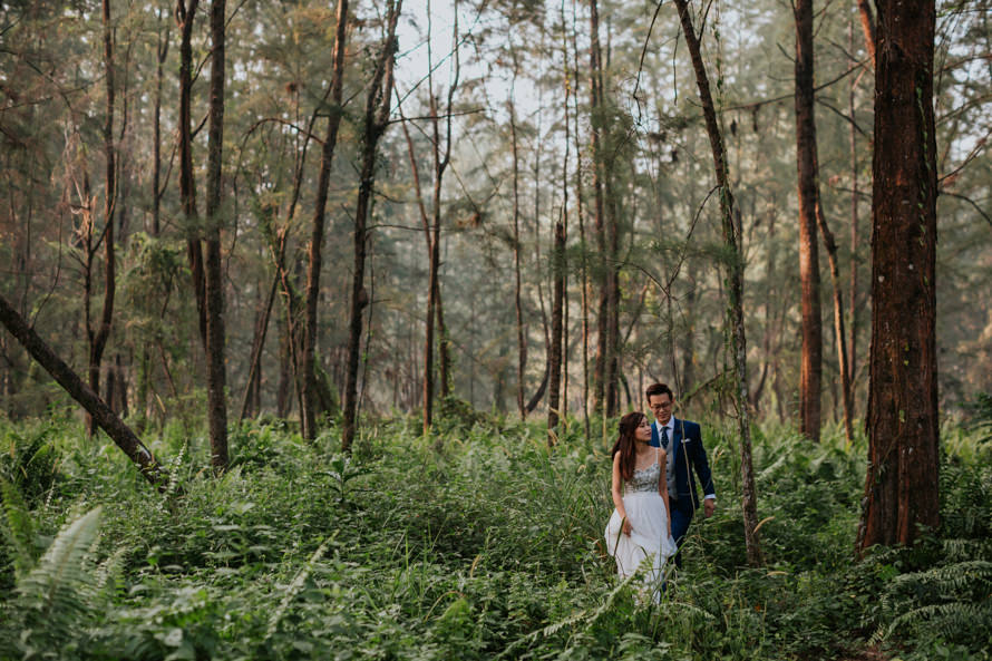 coney island sunrise singapore pre wedding photography