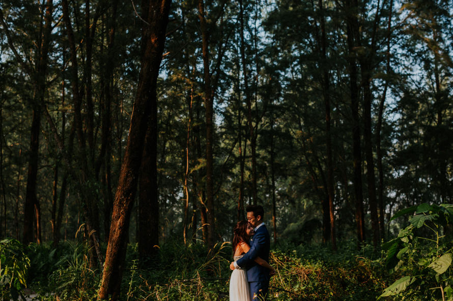 coney island sunrise singapore pre wedding photography