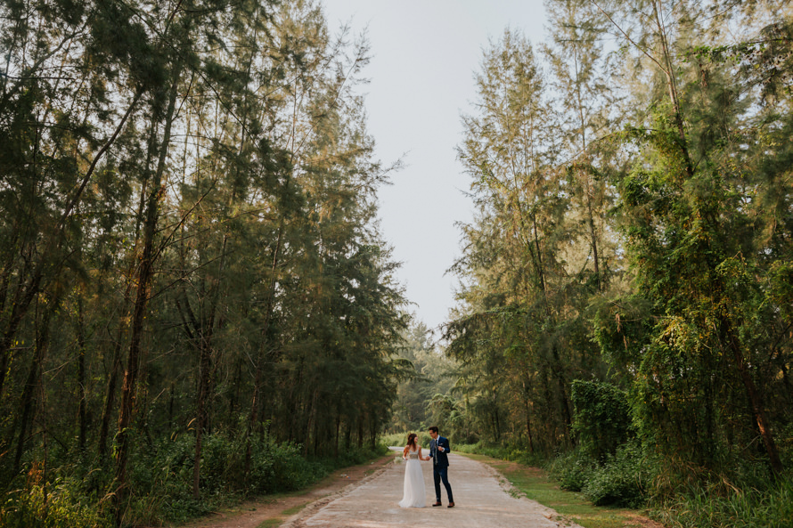 coney island sunrise singapore pre wedding photography