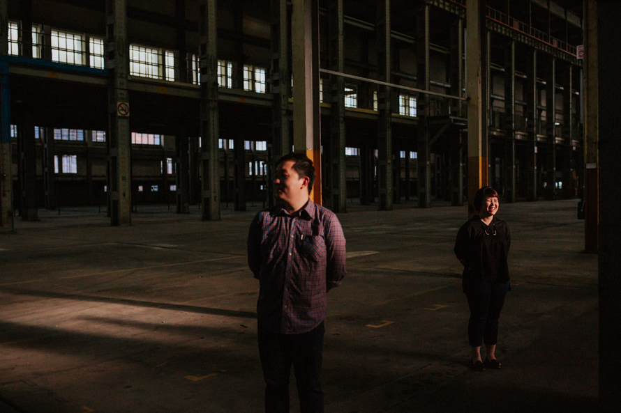 abandoned warehouse singapore pre wedding photography