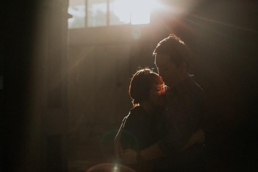 abandoned warehouse singapore pre wedding photography