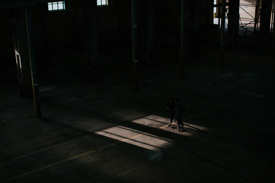 abandoned warehouse singapore pre wedding photography