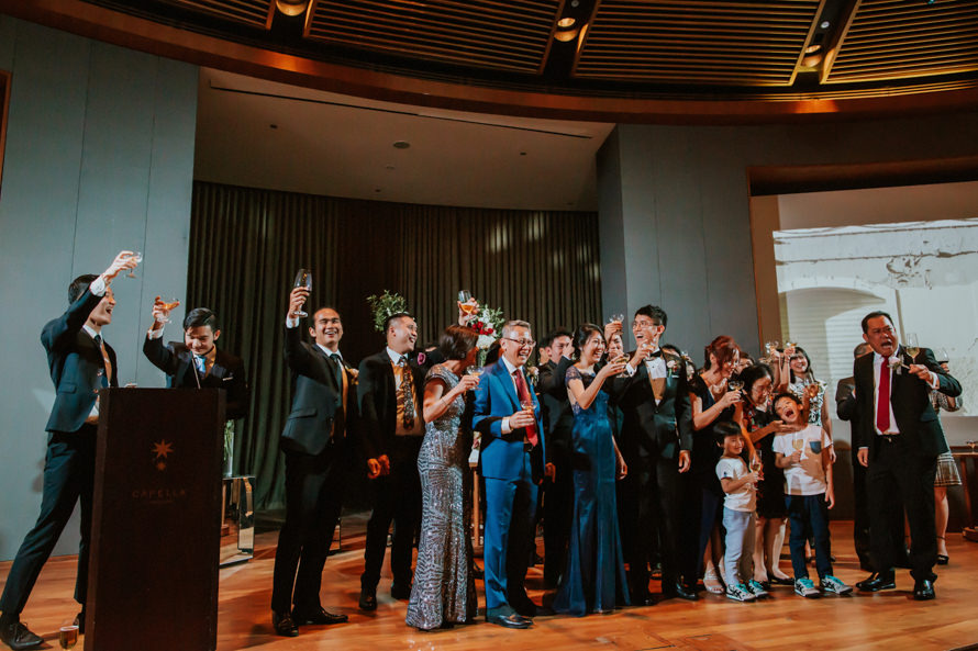 cleavon kerri capella sentosa singapore wedding photography