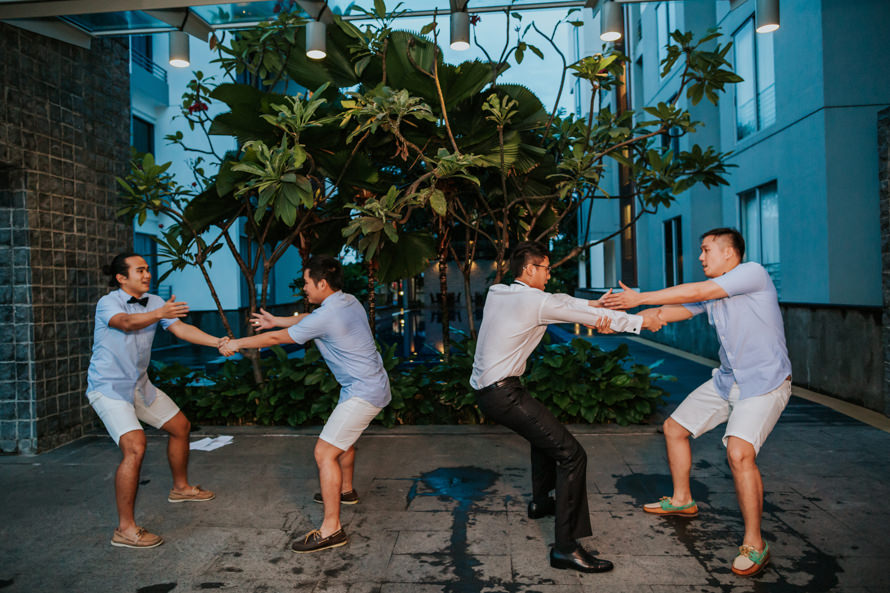 cleavon kerri capella sentosa singapore wedding photography