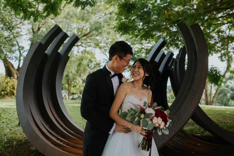 cleavon kerri capella sentosa singapore wedding photography