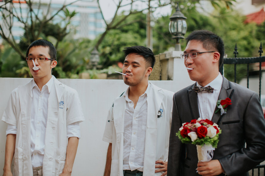 Four Seasons Hotel Singapore Wedding Photography