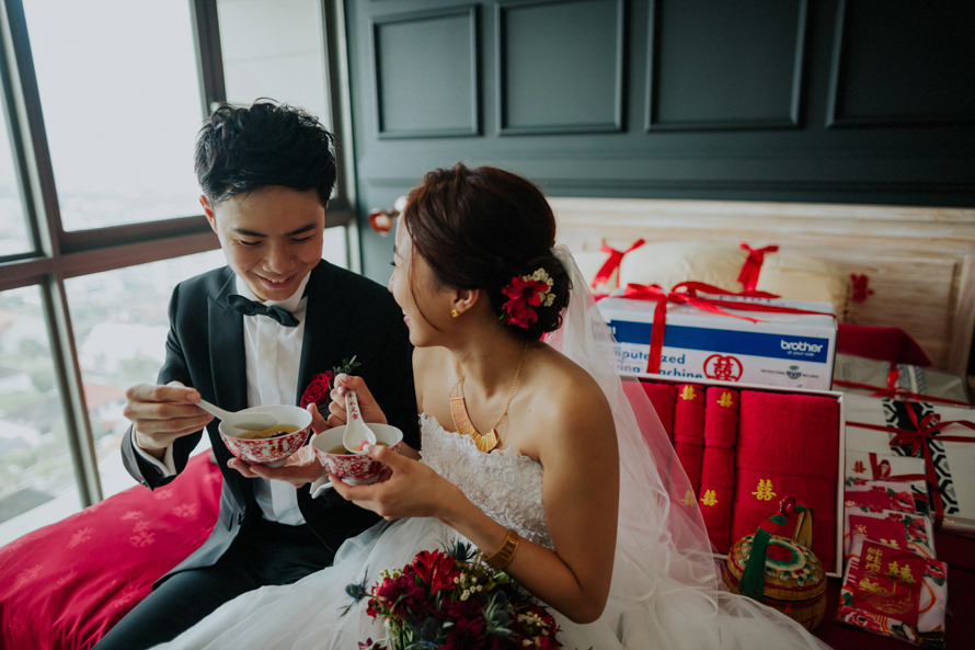 teng siang cindy fullerton hotel singapore wedding photography