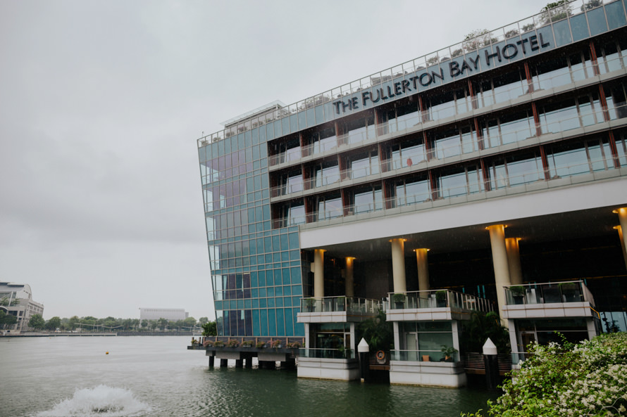 teng siang cindy fullerton hotel singapore wedding photography